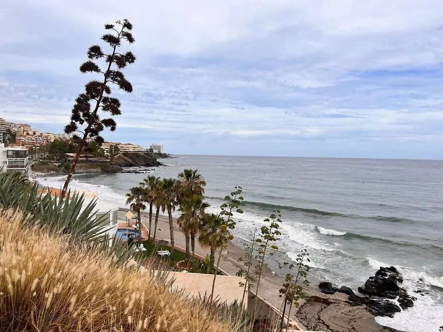 Benalmadena Costa Malaga Apartamento Muy Acogedor Con Vistas Al Mar Terraza Gigante Para Verano E Invierno Parking