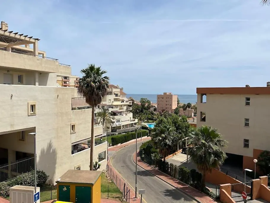 Benalmadena Costa Malaga Apartamento Muy Acogedor Con Vistas Al Mar Terraza Gigante Para Verano E Invierno Parking