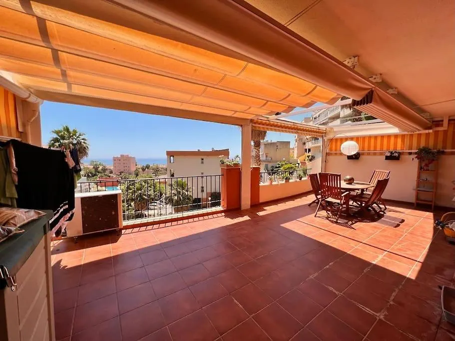Benalmadena Costa Malaga Apartamento Muy Acogedor Con Vistas Al Mar Terraza Gigante Para Verano E Invierno Parking